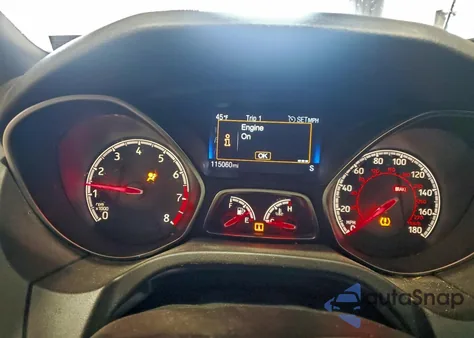 2018 Ford Focus St z USA, uszkodzony, nr VIN 1FADP3L90JL233987